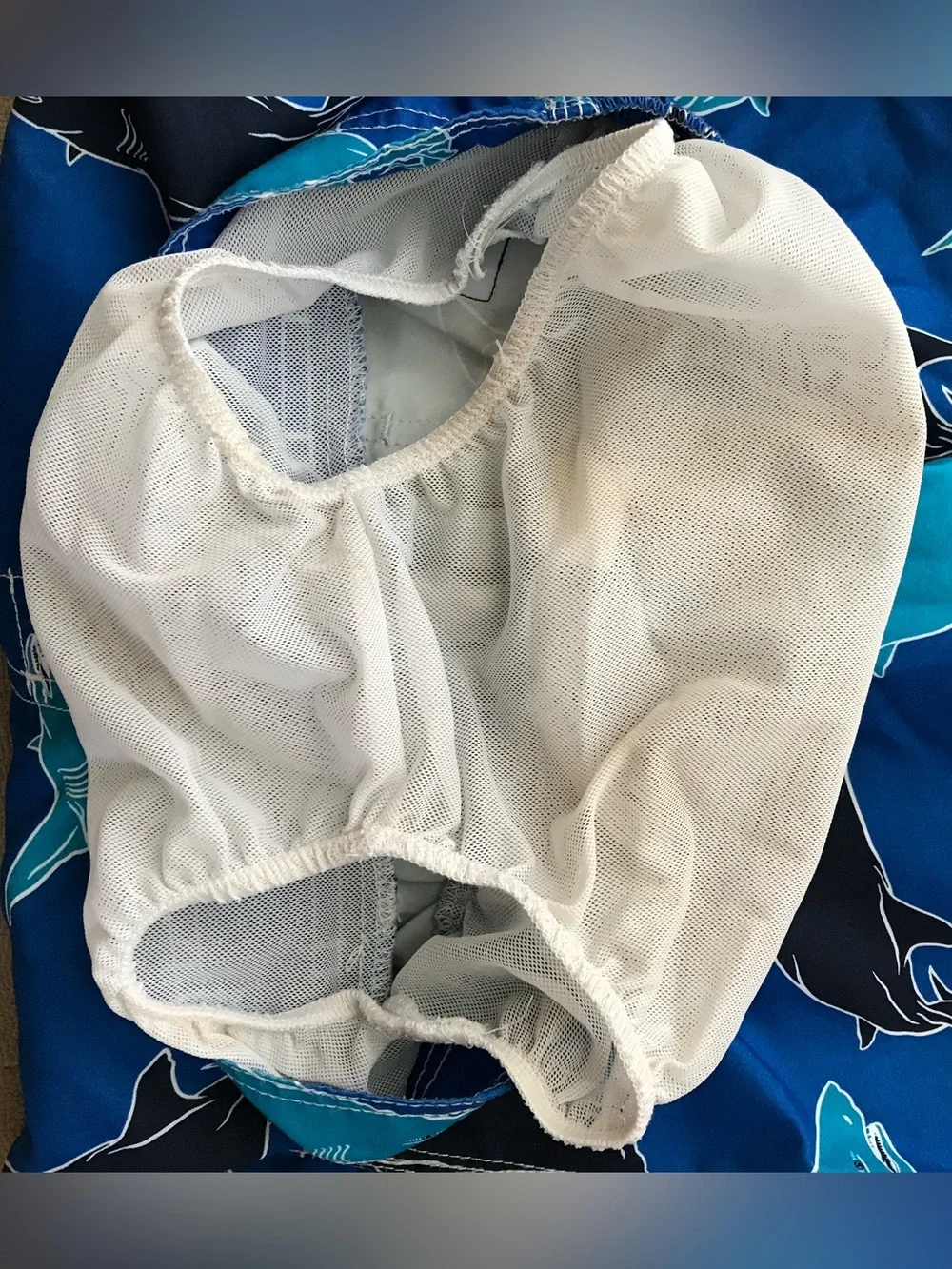 Gymboree sharks Rashguard swimsuit set for boys size L